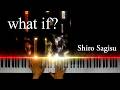 what if? : piano / piano cover / music from Evangelion: 3.0+1.0 (SHIN EVANGELION) / piano visualizer