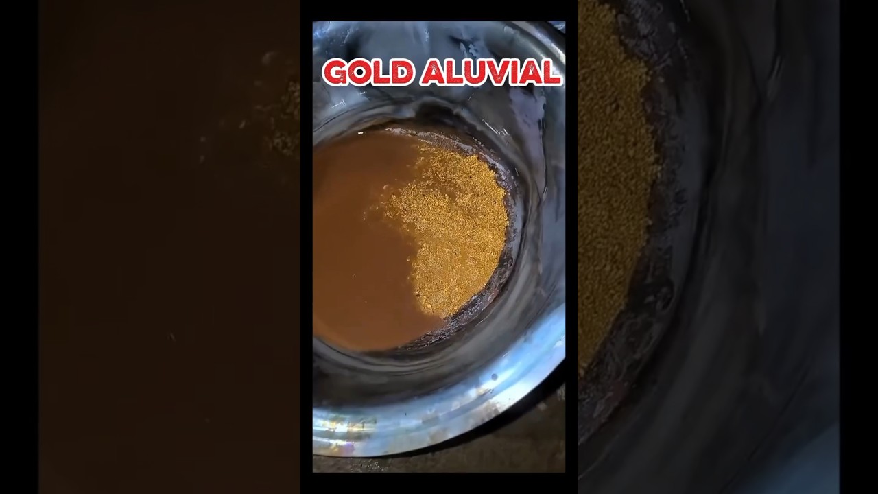 добыча золота 2025, аллювиальная добыча 