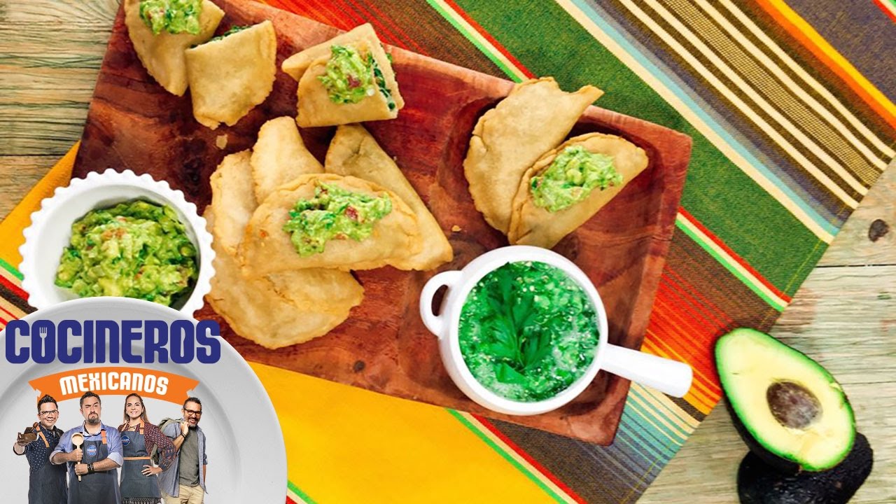 Receta Quesadillas fritas Cocineros Mexicanos YouTube