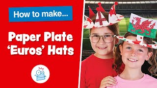 How To Make Paper Plate Euros Party Hats Baker Ross