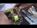 REPARACION MONITOR LCD(problema de imagen oscura)