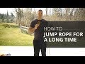 How to Jump Rope for a Long Time with Crossrope
