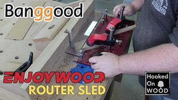 Hooked on Wood ENJOYWOOD Router Coping Sled Review