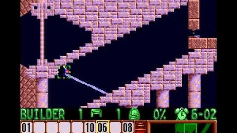 SNES Lemmings Mayhem Level 28 (TAS) 1:35.67 (5:25 of 7:00 left)
