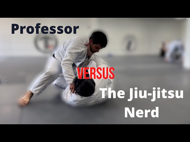 This Jiu-jitsu Nerd is Impossible to Submit, But I Got Him With This New Trick I Made Up On The Fly