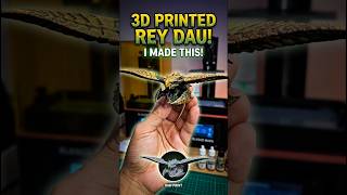 The Apex Comes to Life! 3D Printing the Rey Dau #3d #monsterhunter #figure