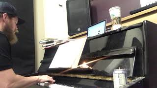 Video thumbnail of "Kenny Rogers- The Gambler- Country Classic- Piano Cover"