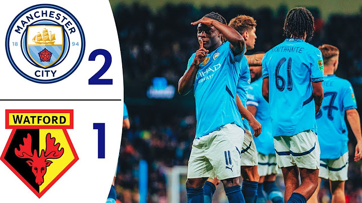 Man City vs Watford 2-1 | EFL Cup 2024 | Extended Highlights & Goals