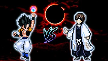 Gogeta OP (All Form) VS Captain Aizen(New) in Jump Force Mugen