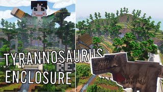 Tyrannosaurus Enclosure Speedbuild | Prehistoric Fauna Zoo screenshot 2