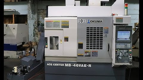 OKUMA 4-AXIS CNC VERTICAL MACHINING CENTER