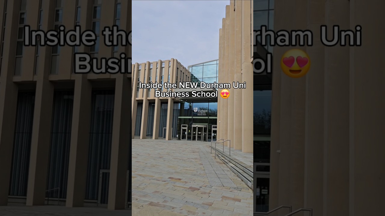 Inside the New Durham University Business School 😍 