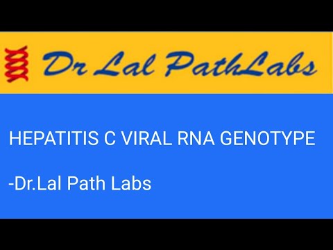 HEPATITIS C VIRAL RNA GENOTYPE  -Dr.Lal Path Labs