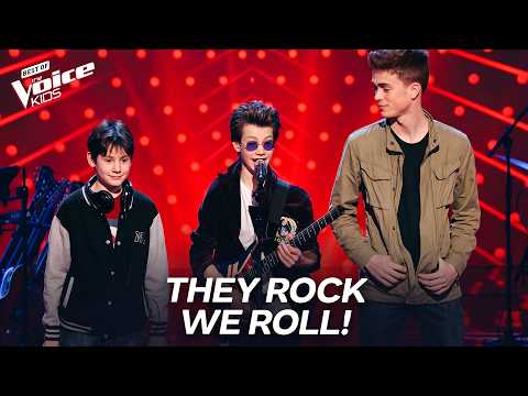 Nobody Brings Their Whole Band On the Stage But He Did! | The Voice Kids