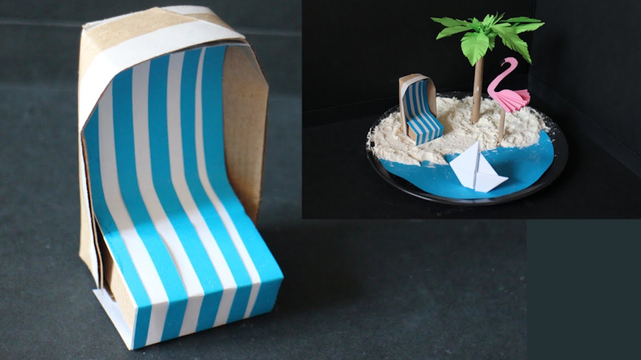 DIY Sommerdeko Strand Special 'Strandkorb' Teil 2 basteln mit Papier
