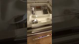 Teste de Embaladora à Vácuo após conserto
