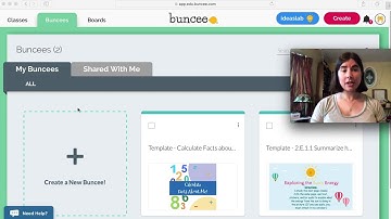 How to View a Buncee a Teacher has Shared with a Student!