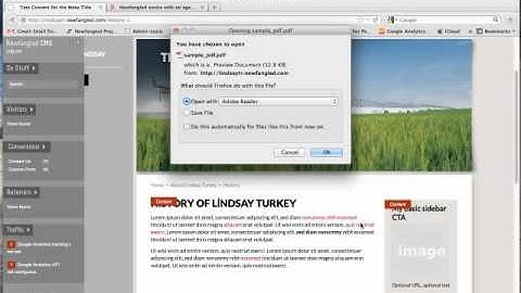 LIndsay CMS Basic Text and Image Editing - Using the Formatter Tool