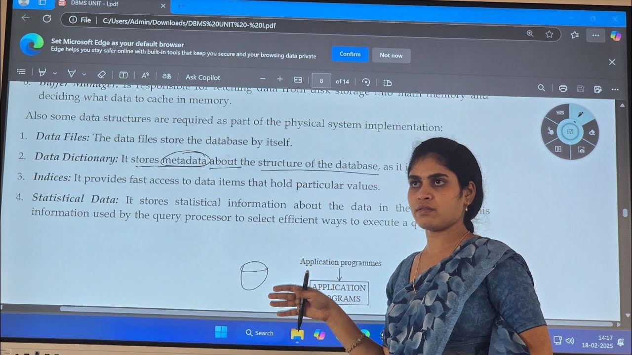 ARCHITECTURE OF A DBMS // BY JAYA MAM // DBMS - YouTube