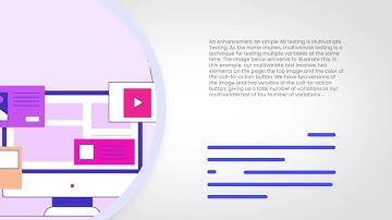 AN INTRODUCTION TO MULTIVARIATE TESTING