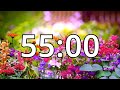 55 minutes timer with music  spring timer