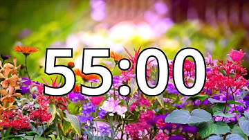 55 Minutes Timer with Music | Spring Timer