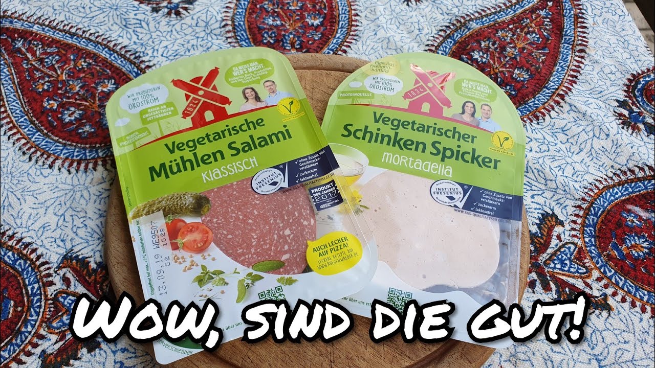 Rugenwalder Muhle Vegetarische Salami Und Mortadella Im Test Foodloaf Youtube