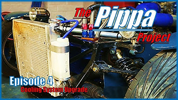 The Pippa Project - S2000 Powered Haynes Roadster - Converting a Downflow radiator into a Crossflow