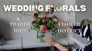DIY Wedding Centerpieces with Trader Joe