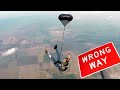 Friday Freakout: Unstable Skydiver Gets Entangled With Parachute Bridle