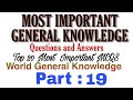 General knowledge part 19 |top 20 | mcqs gk questions #gkinhindi #gkquiz #pakgk #generalknowledge