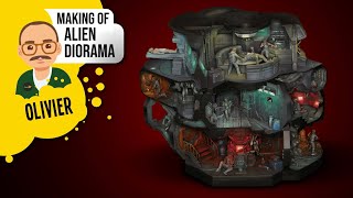 Alien diorama - English Making Of