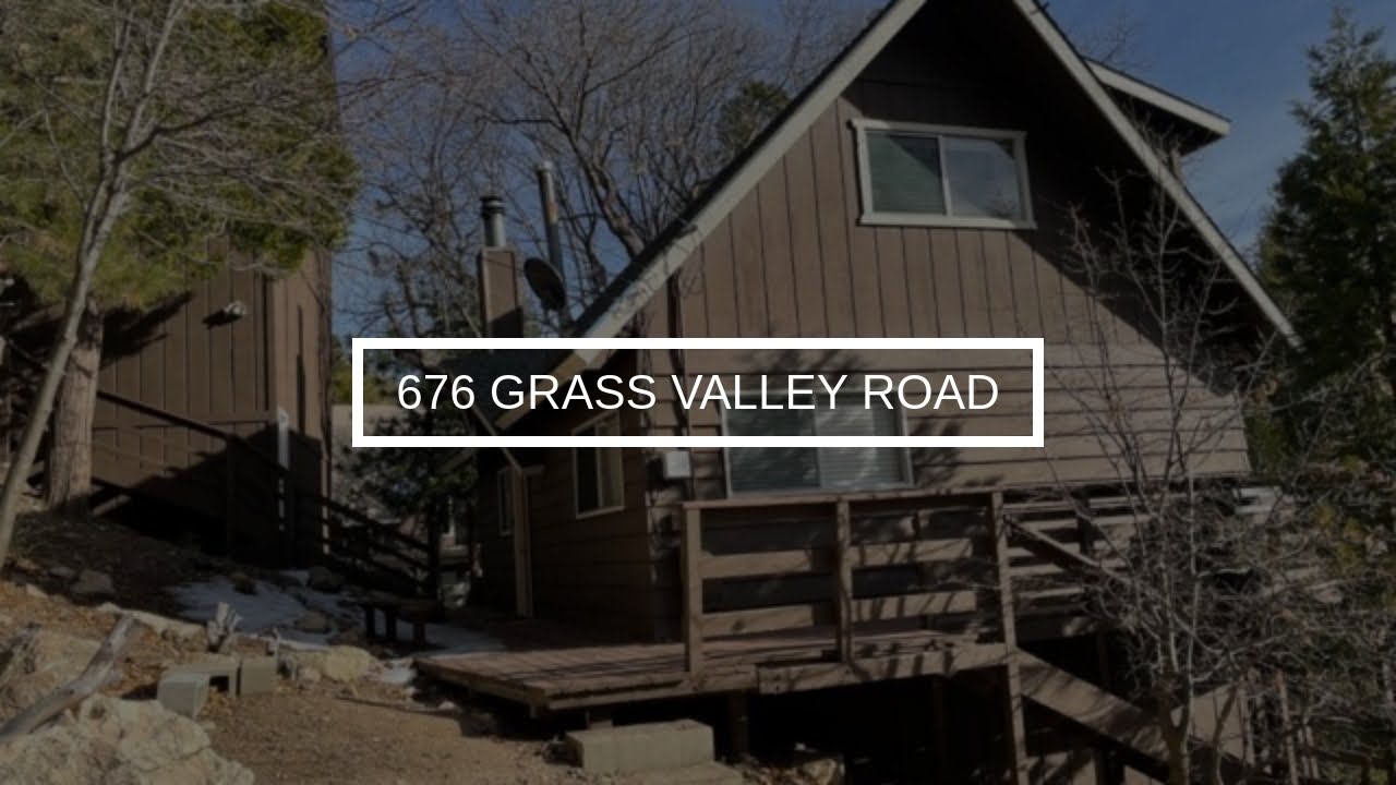 676 Grass Valley Road Lake Arrowhead Real Estate YouTube
