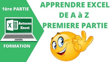 Formation complète Excel partie 1: Apprendre Excel de A à Z #MicrosoftExcel #excel