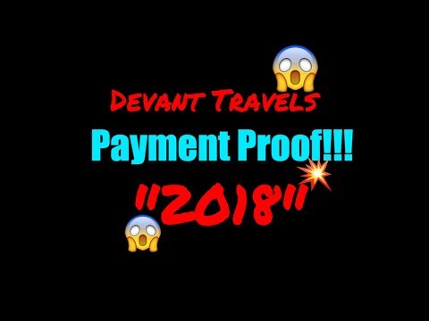 Devant Travel Payment Proof!
