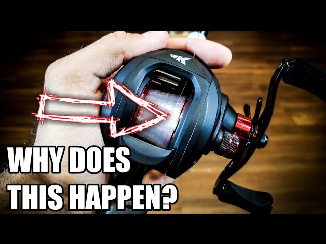 How to FIX Uneven Line - SPOOLING a Baitcaster (How to SPOOL a