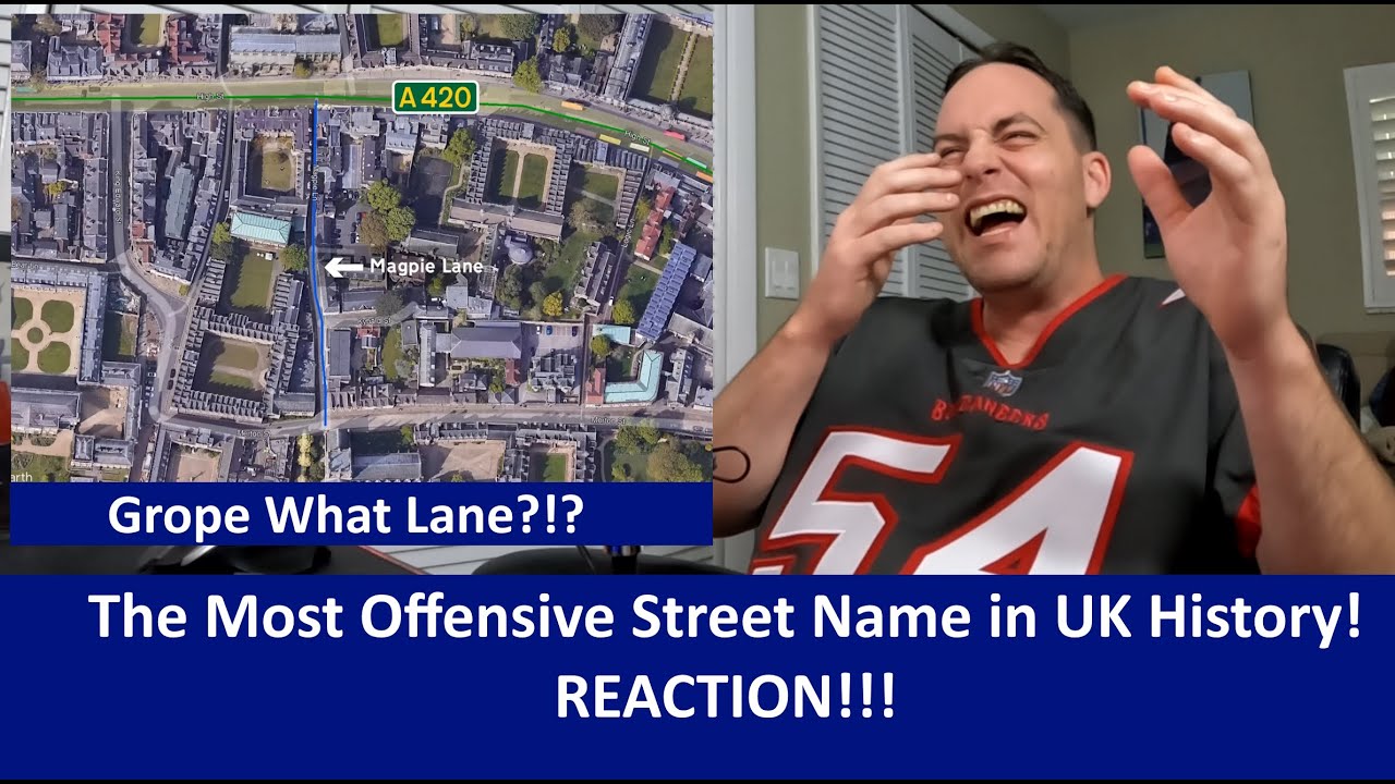 American Reacts The Most Offensive Street Name In UK History REACTION!