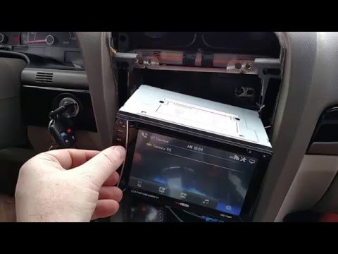 Review and install of the XO Vision double din radio, with factory speakers and kicker 12s