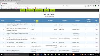 Php Quiz Application Project With Full Source Code