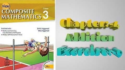 Class III||Chapter 4||Addition|| Exercise 9|| M. S Study for CBSE pattern||New Composite Mathematics