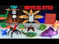 Top 15 free articulated things to 3d print