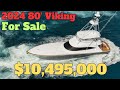 80 Viking Yachts Convertible Sportfish Boat For Sale - Walkthrough