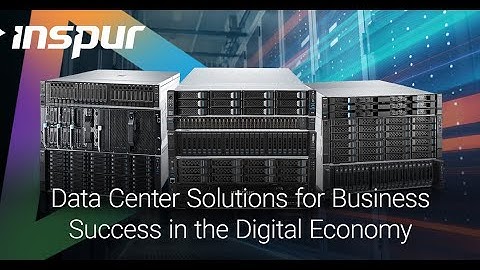 Inspur Solutions for the Digital Economy