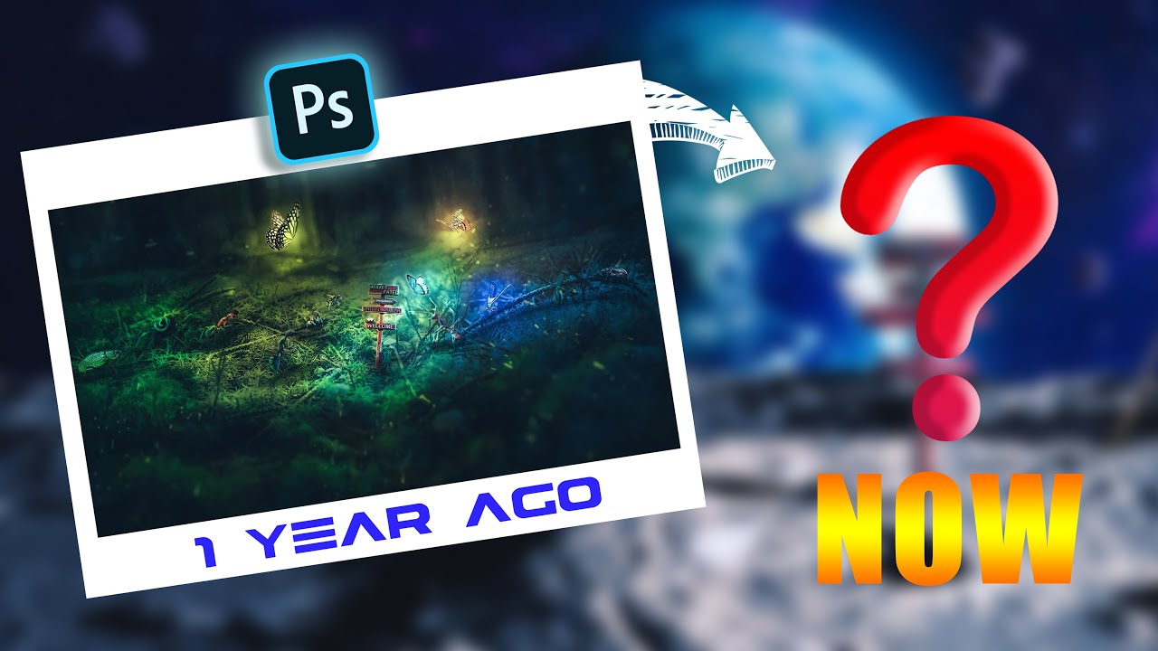 Making YOUTUBE Channel Art In Photo Manipulation YouTube