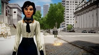 GTA 5 Bioshock Infinite Elizabeth + BaS Mod 