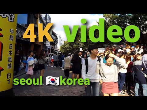 🇰🇷Seoul Korea walking tour [4k video] ALAMIN VLOG