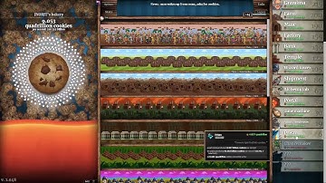 Buying a Prism, a Cursor, and a Grandma in Cookie Clicker