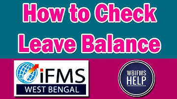 How to check Leave balance report, Leave Status and Leave availing details
