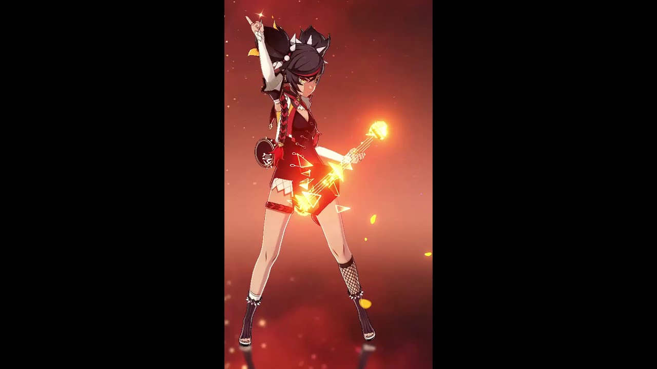 Xinyan's new idle animation - YouTube