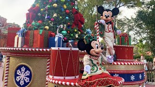 DISNEY&#39;S MAGIC KINGDOM CHRISTMAS CAVALCADES | 🎅 🎄 Every 2020 Holiday Cavalcade Float